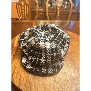 Banana Republic Wool Blend Newsboy Paperboy Newsie Flat Cap Hat Medium Large